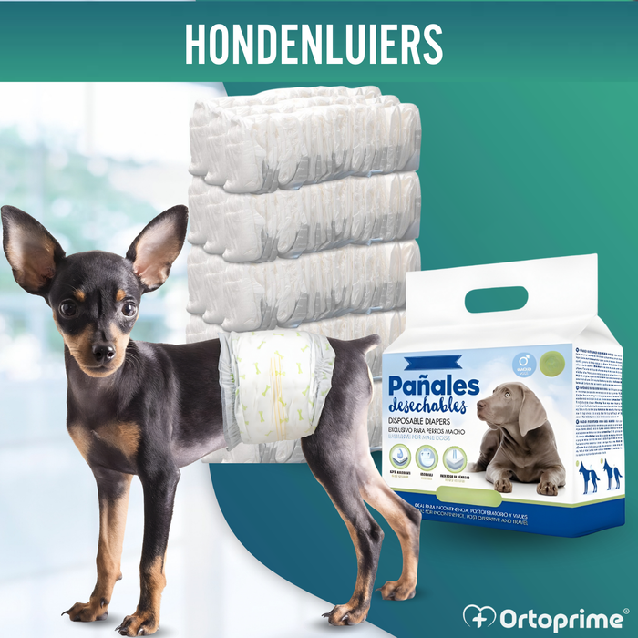 Hondenluiers voor Reu Ultra Absorberend | 12 Stuks