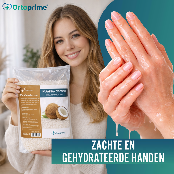 Pak Paraffine Antioxidant voor Handen en Voeten 3000 ml | Kokosnoot