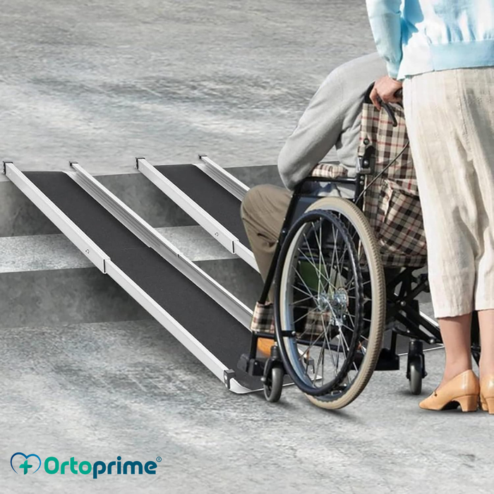 Telescoop Rampen voor Rolstoel 270kg | Sterke Rampen