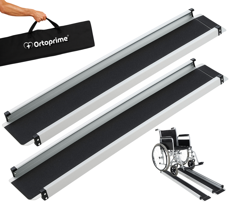 Telescoop Rampen voor Rolstoel 270kg | Sterke Rampen
