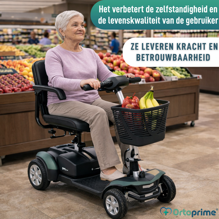 Demontabele Elektrische Scooter | Lithiumbatterij 40Ah