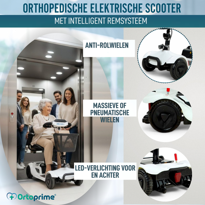 Intelligentes Elektrisches Scooter mit NFC | 4 Räder
