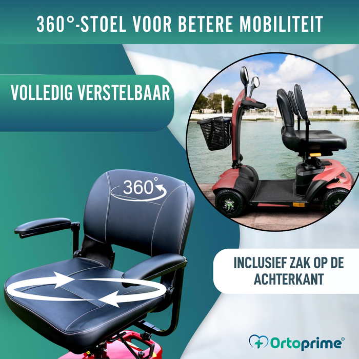 Elektrische Scooter van de Nieuwste Generatie | 24cm Wielen