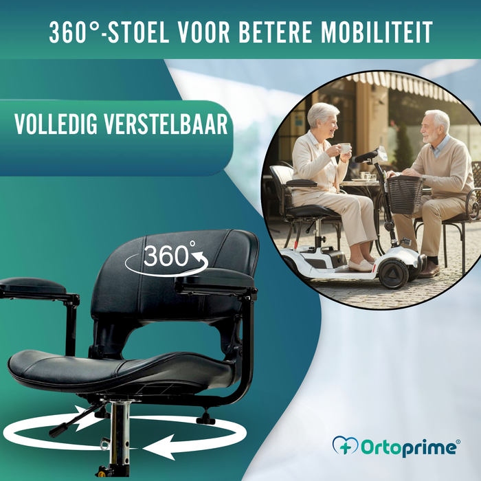 Intelligentes Elektrisches Scooter mit NFC | 4 Räder