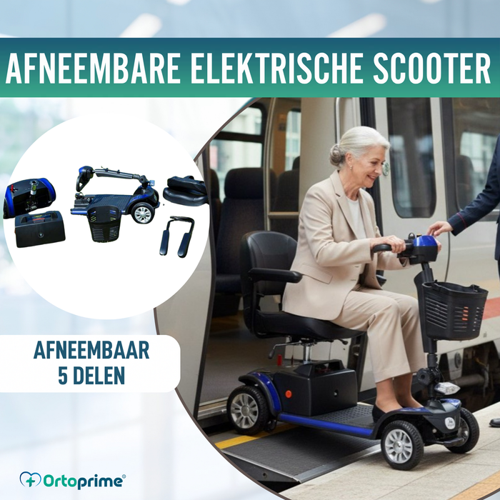Demontabele Elektrische Scooter met Verwijderbare Lithiumbatterij