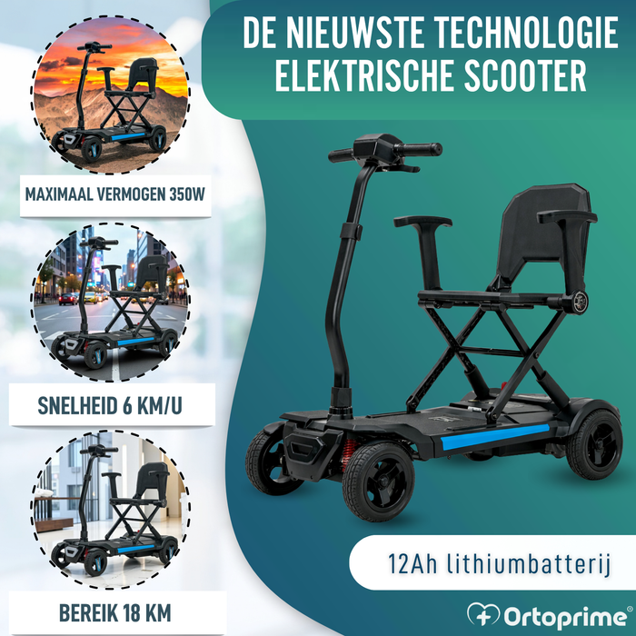 Compakte Elektrische Scooter Transporteerbaar | Elektrisch Vouwen