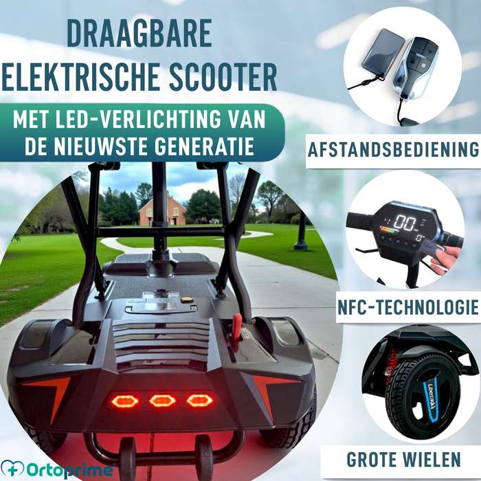 Compakte Elektrische Scooter Transporteerbaar | Elektrisch Vouwen