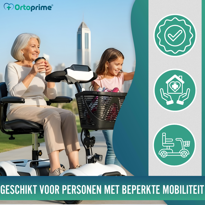 Intelligentes Elektrisches Scooter mit NFC | 4 Räder