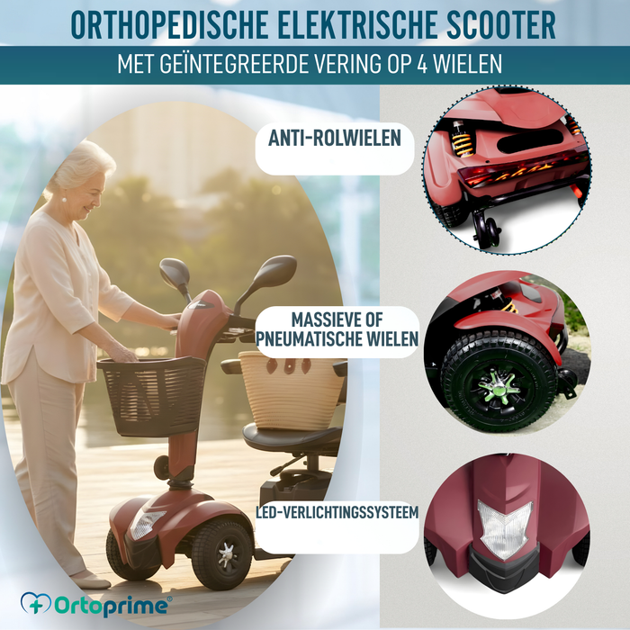 Elektrische Scooter van de Nieuwste Generatie | 24cm Wielen