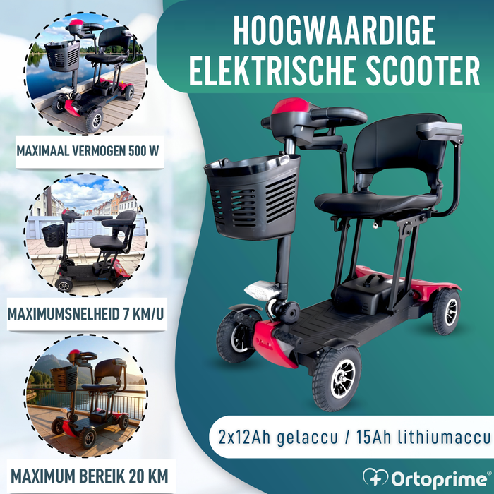 Lichte Opvouwbare Elektrische Scooter | Aluminium Frame