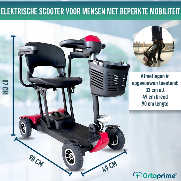 Lichte Opvouwbare Elektrische Scooter | Aluminium Frame