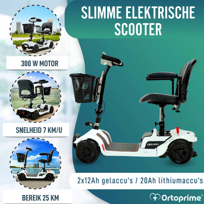 Intelligentes Elektrisches Scooter mit NFC | 4 Räder
