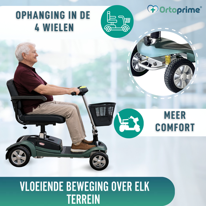 Demontabele Elektrische Scooter | Lithiumbatterij 40Ah