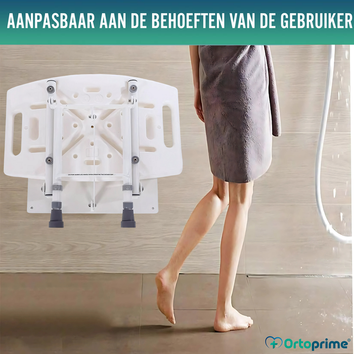 Opklapbare Douchezitje voor Douches | 2 Varianten
