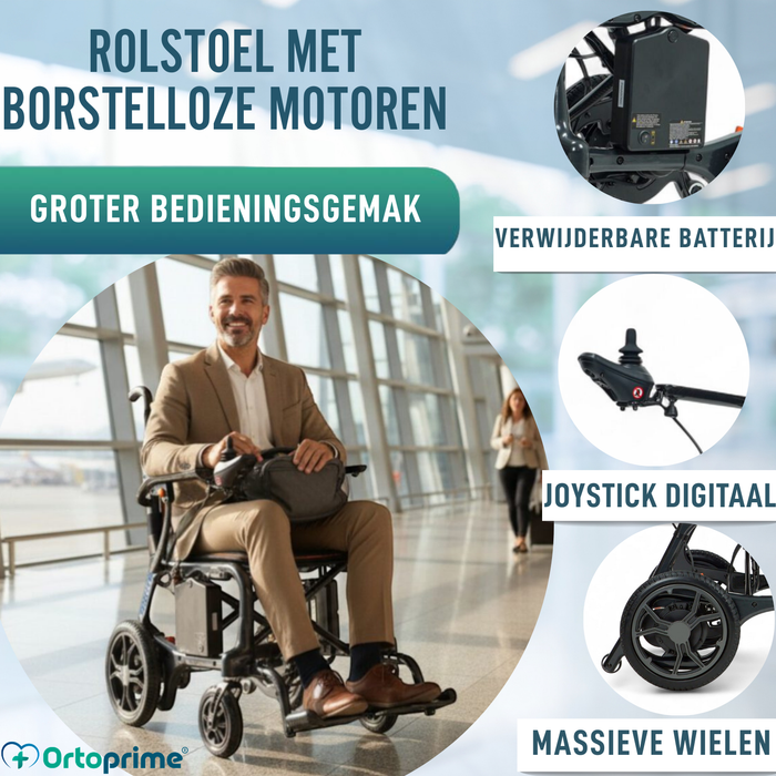 Ultraleichte Elektrische Rolstoel met Brushless Motoren