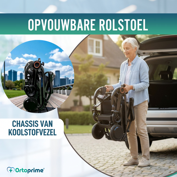 Elektrische Rolstoel Ultracompact | Carbonvezel Frame