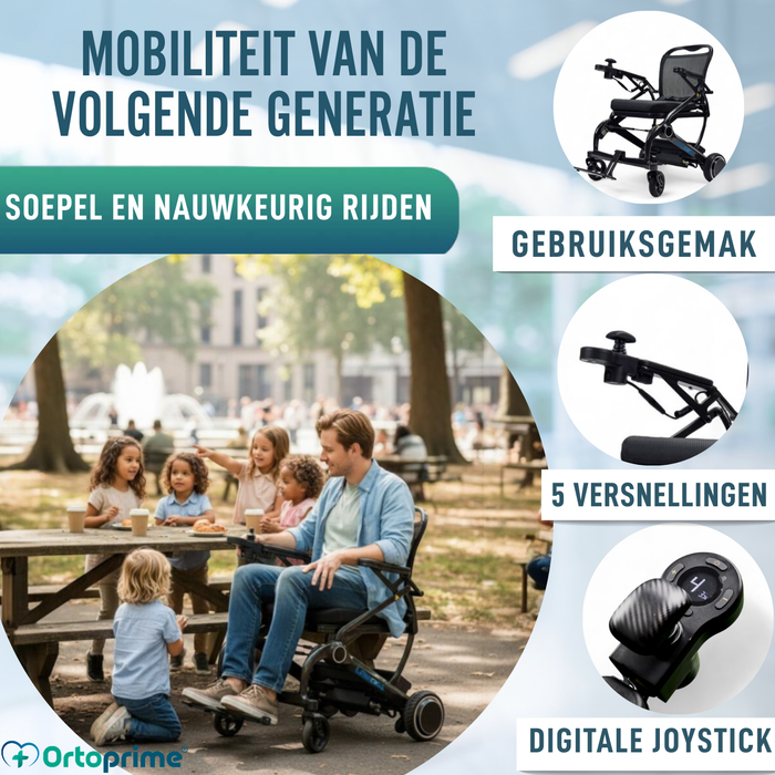 Elektrische Rolstoel Ultracompact | Carbonvezel Frame