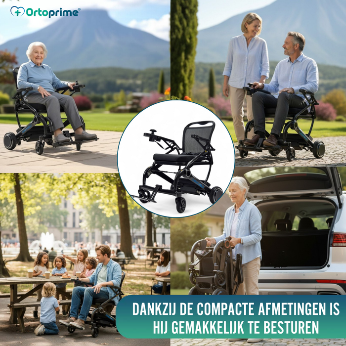 Elektrische Rolstoel Ultracompact | Carbonvezel Frame