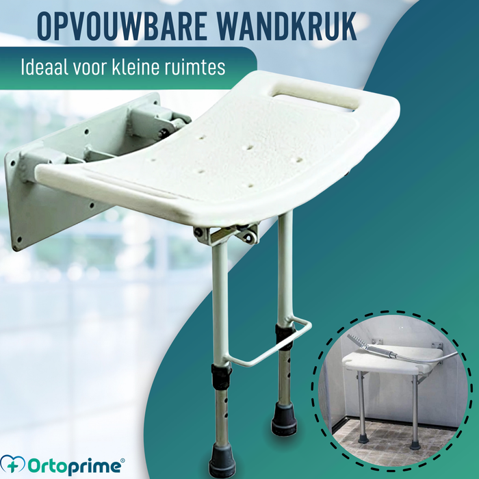 Opklapbare Douchezitje voor Douches | 2 Varianten