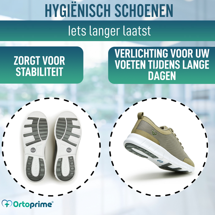 Antislip Comfort Schoen met Voetboogsteun | Unisex