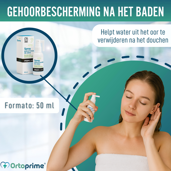 Oordroog Spray | Drievoudige Actie Oplossing
