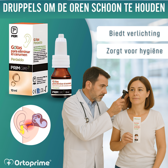 Oorwasdruppels | Waterstofperoxide 10ml