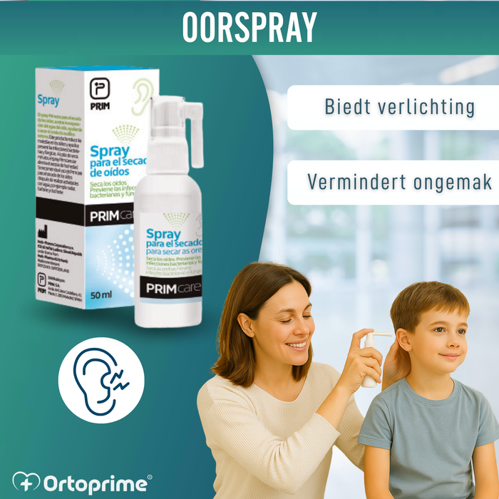 Oordroog Spray | Drievoudige Actie Oplossing