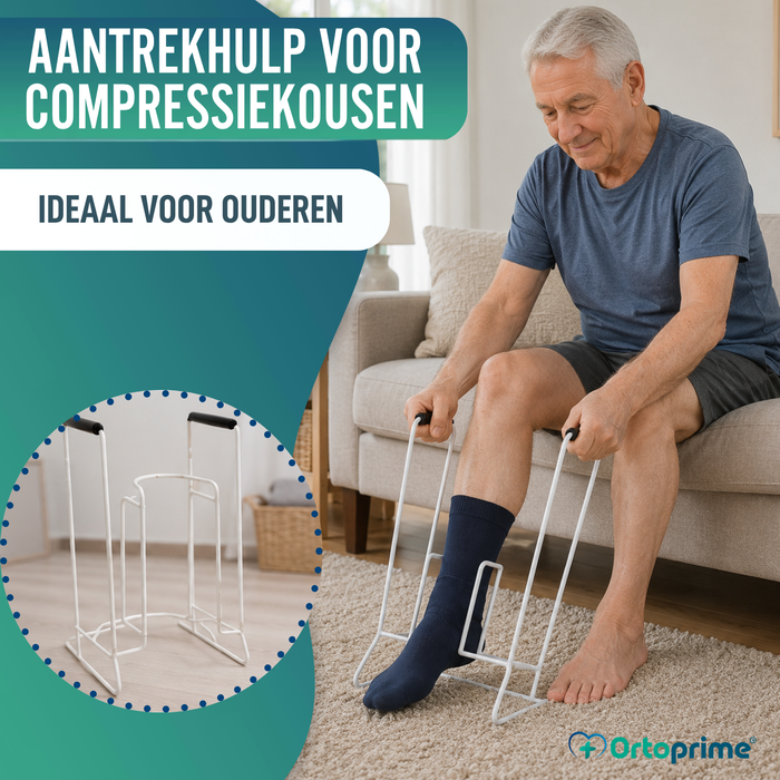 Sokhulp voor Kousen en Compressiekousen | Hulp bij Aankleden
