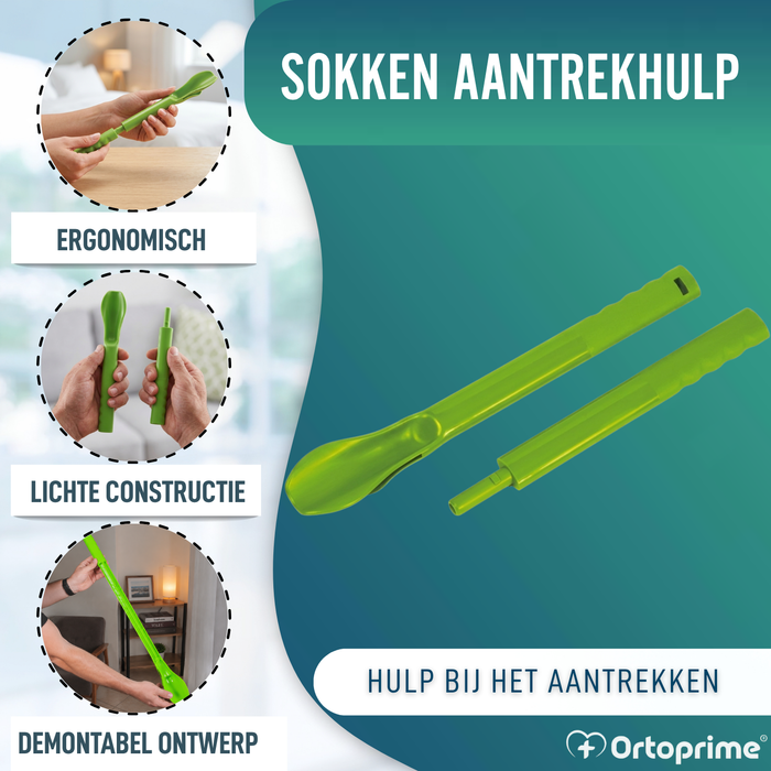 Aantrekhulp voor Sokken en Compressiekousen