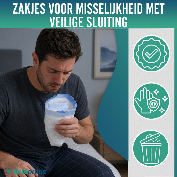 Wegwerp Hygiënezakjes voor Braken | Set van 20