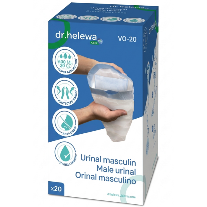 Wegwerp Hygiënezakjes voor Mannen Urinoirs 600 ml