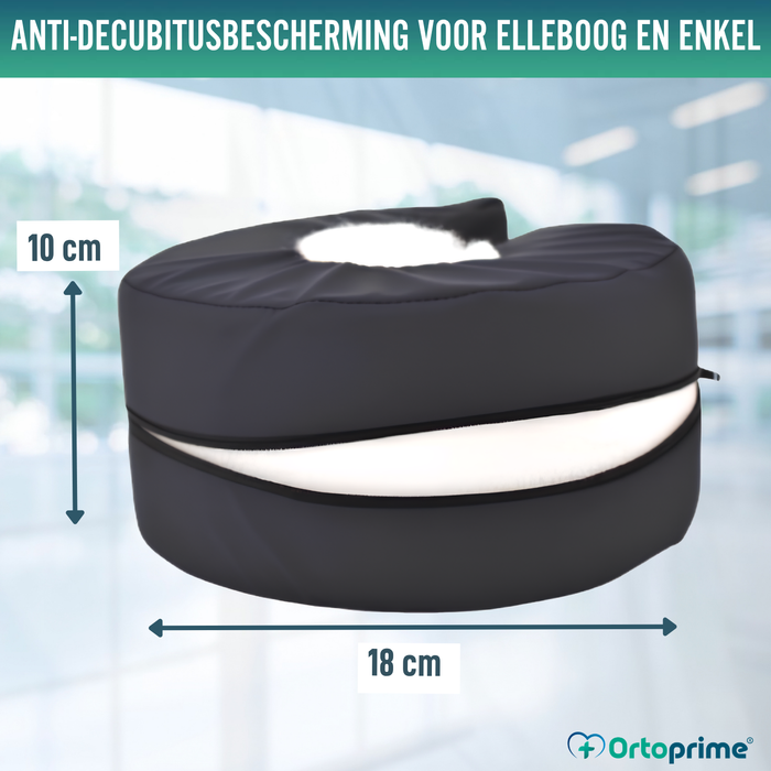 Ronde Antidecubitus Hielbeschermers Verstelbaar en Waterdicht | Ellebogen en Voeten