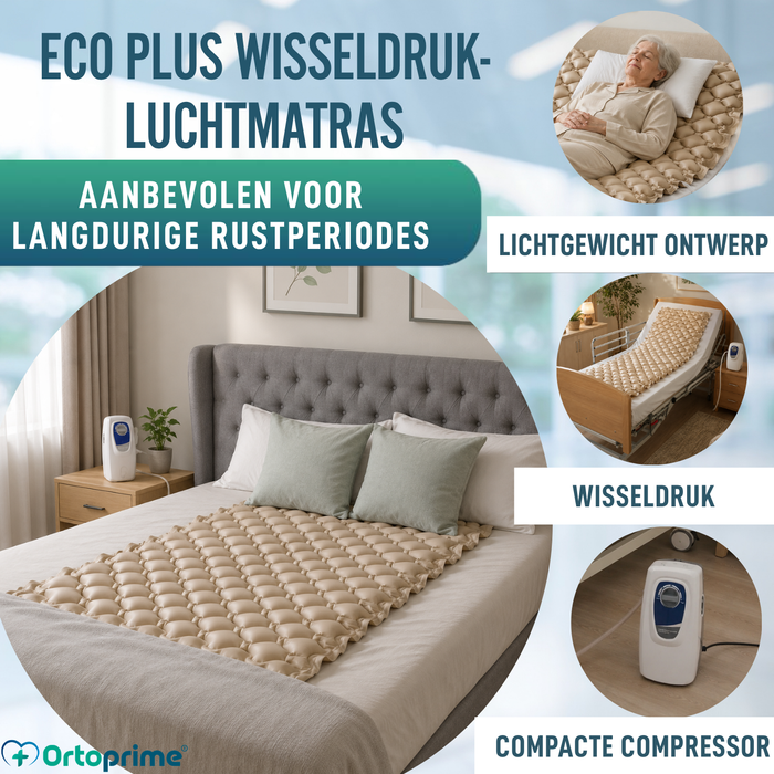 Anti-decubitus Matras met ECO PLUS Compressor