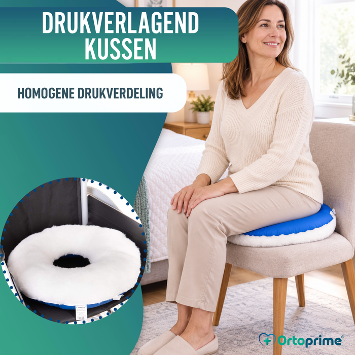 Rond Kussen voor Decubitus van Katoen