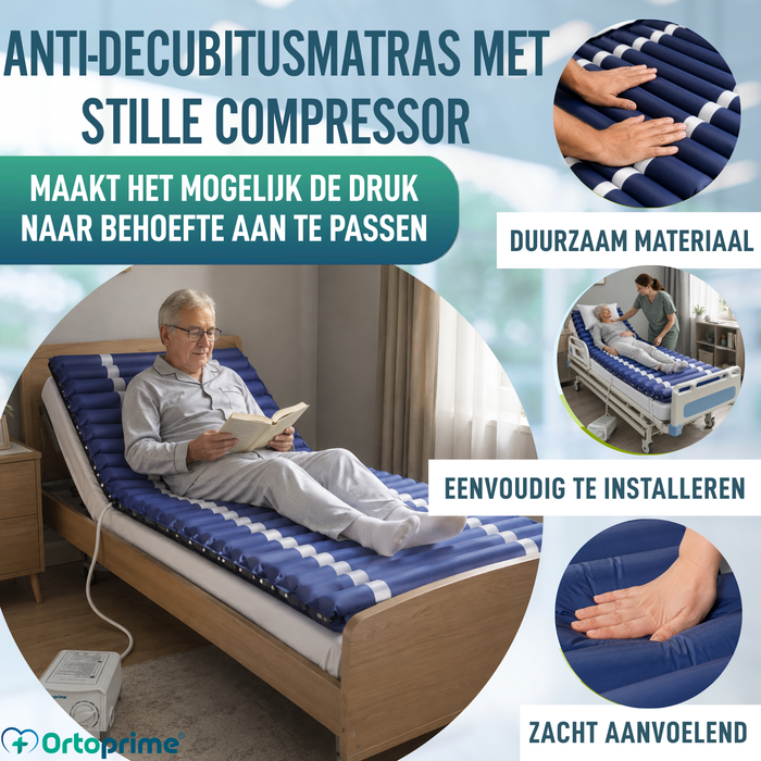Anti-decubitus Matras met MAXIPLUS Compressor