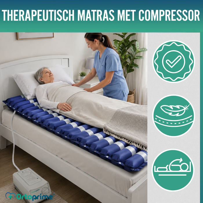 Lucht Anti-decubitusmatras met Stille Compressor voor Bed