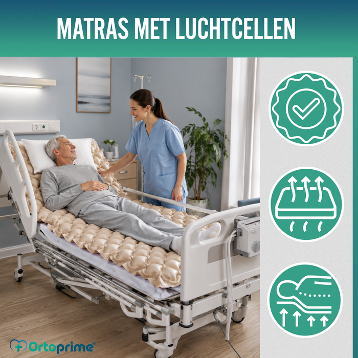 Comfort Care Anti-decubitus Matras met Compressor