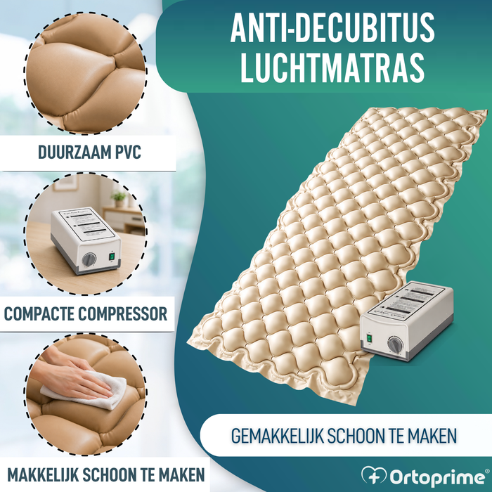 Comfort Care Anti-decubitus Matras met Compressor