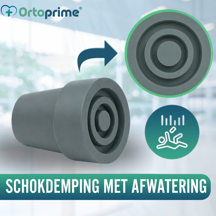 Antislip Dop voor Wandelstok en Kruk | 2 stuks