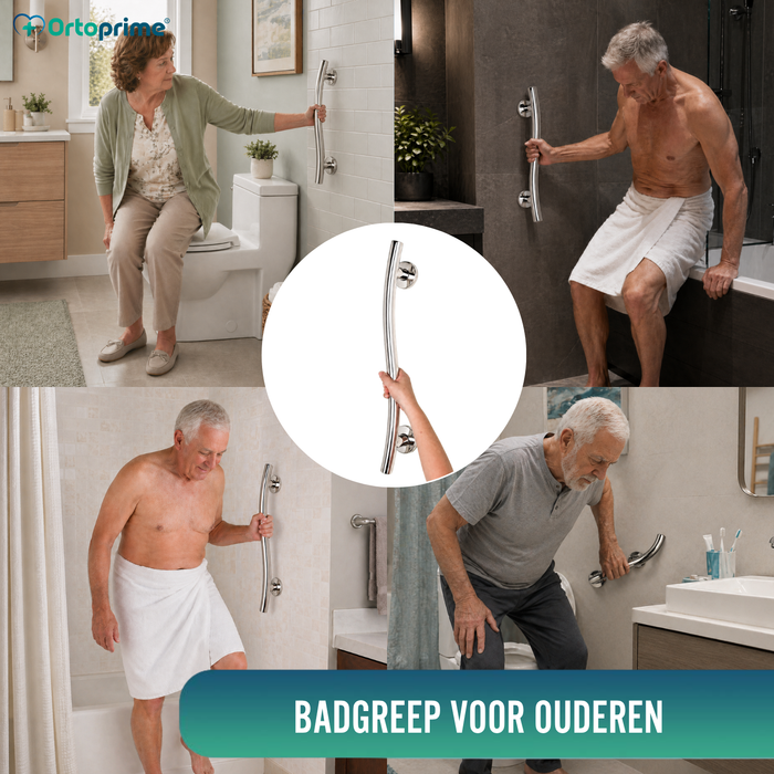 Steunbeugel voor Bad in RVS | 35 cm