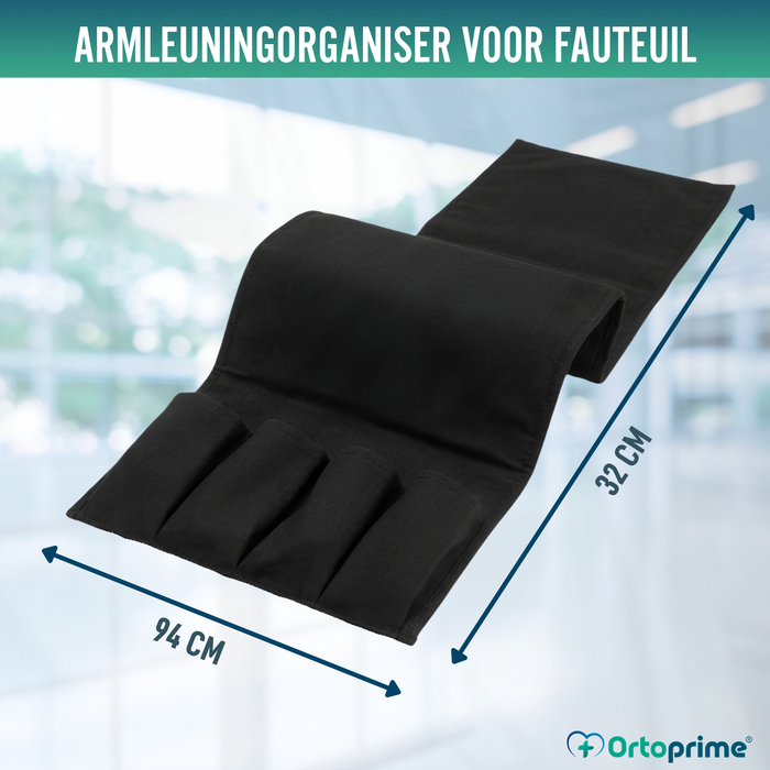 Armleuning Organizer 5 Vakken | Antislip