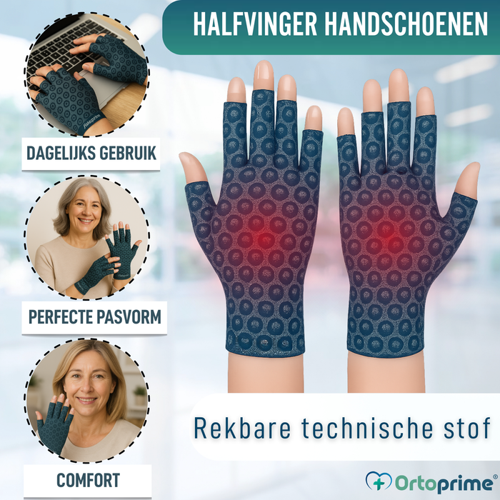 Therapeutische handschoenen voor artrose | Elastische stof