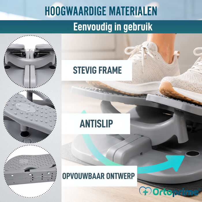 Opvouwbare Mini Stepper voor Senioren | Statische Pedalen