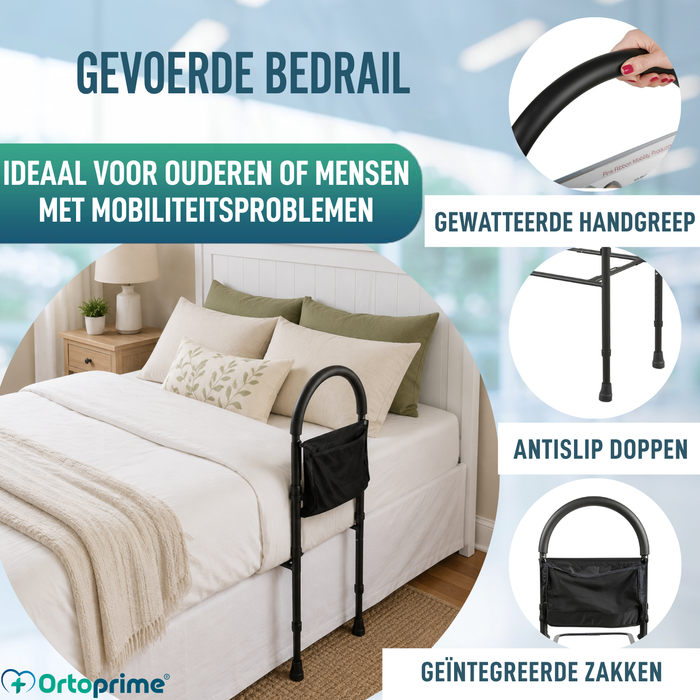 Gewatteerde Bedgreep