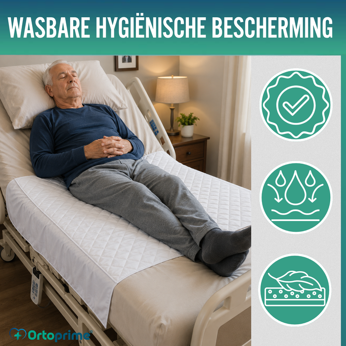 PACK 2 Absorberende Matrasbeschermers 135 cm 4,65 Liter/m2