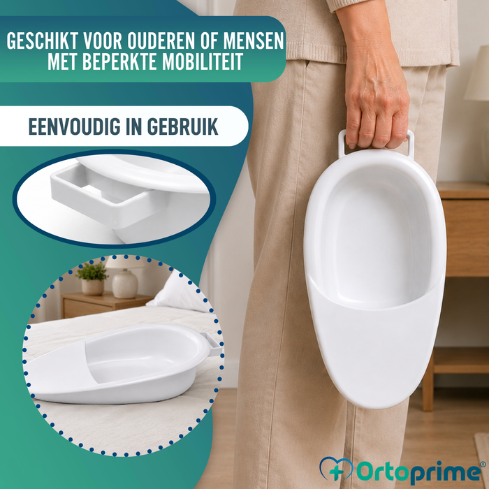 Ondersteek voor Volwassenen 2,5 L | Urinaal Unisex voor Bed