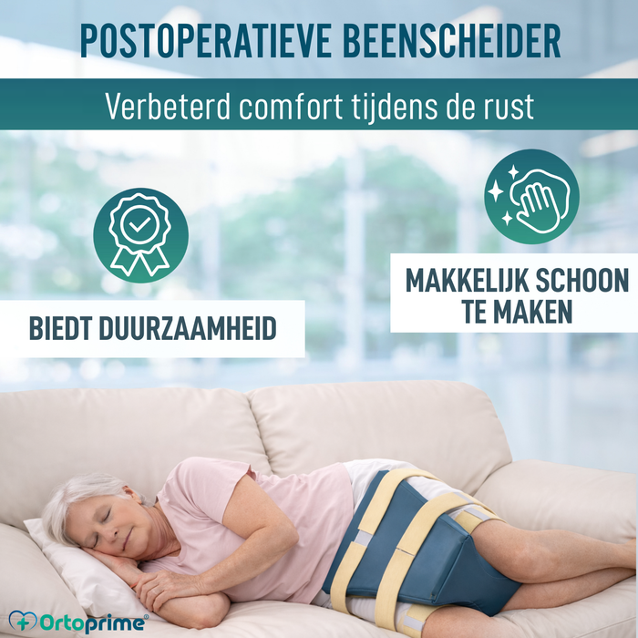 Postoperatief Heupabductiekussen met Waterdichte Hoes