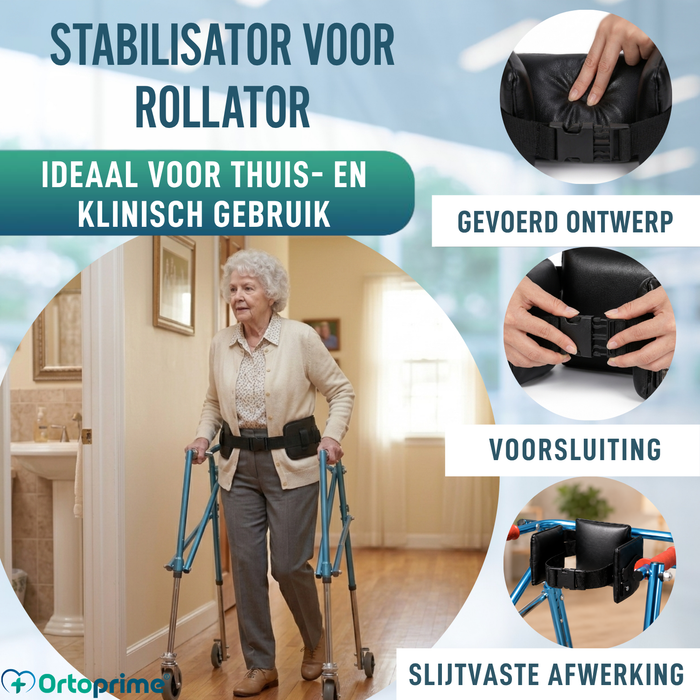Bekkensteun voor Rollator | Heupstabilisator