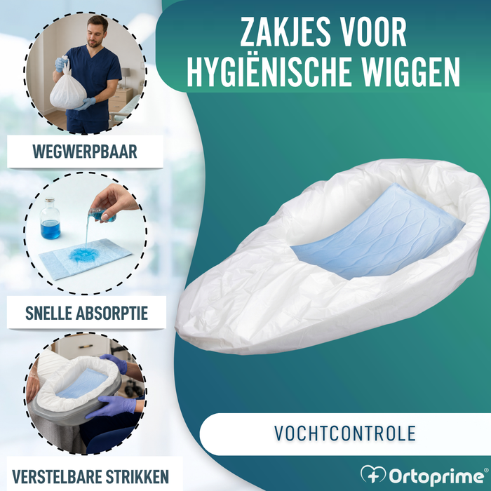 Wegwerp Absorberende Zakjes voor Wig | Set van 20