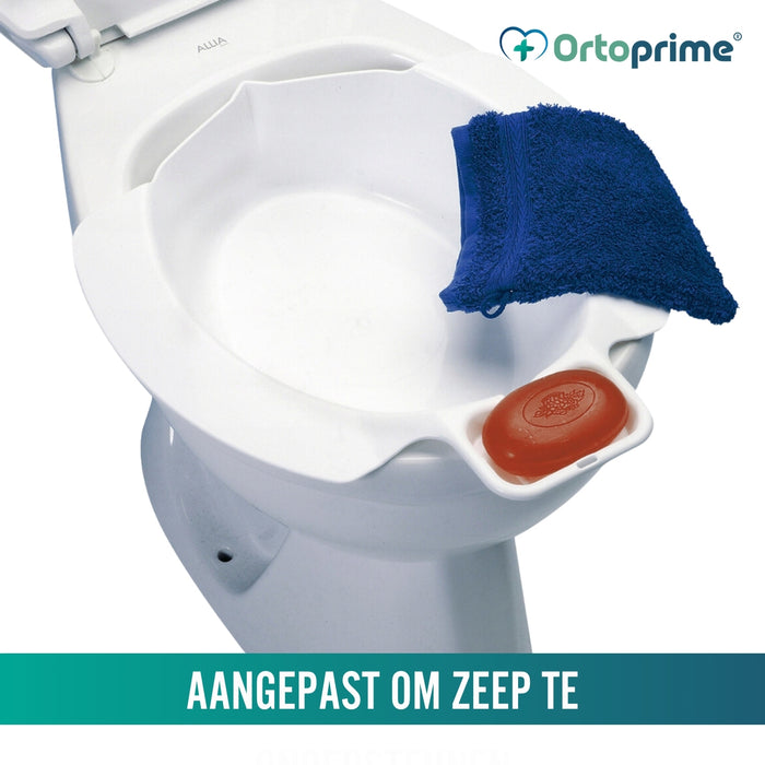 Bidet Opzetstuk WC voor Intieme Hygiëne | Zeephouder